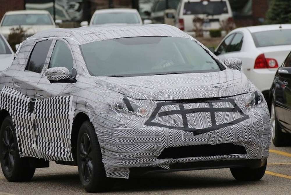 Прототип нового Nissan Murano обнаружился на тестах