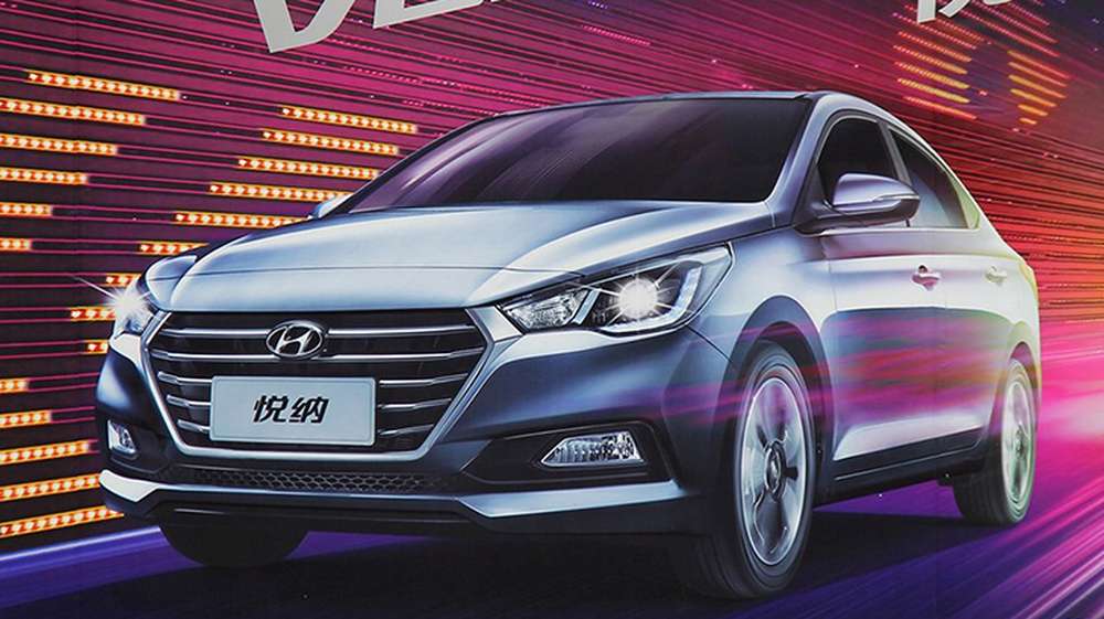 В Сети раскрыли внешний вид нового Hyundai Solaris