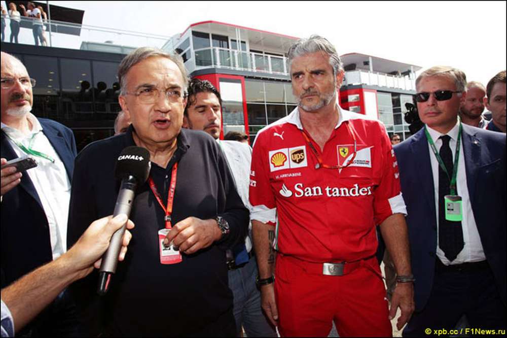 Серджио Маркионне: Ferrari в хороших руках