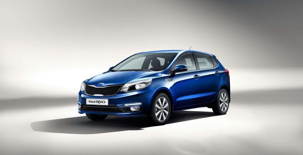 KIA Rio в августе стал лидером продаж в России