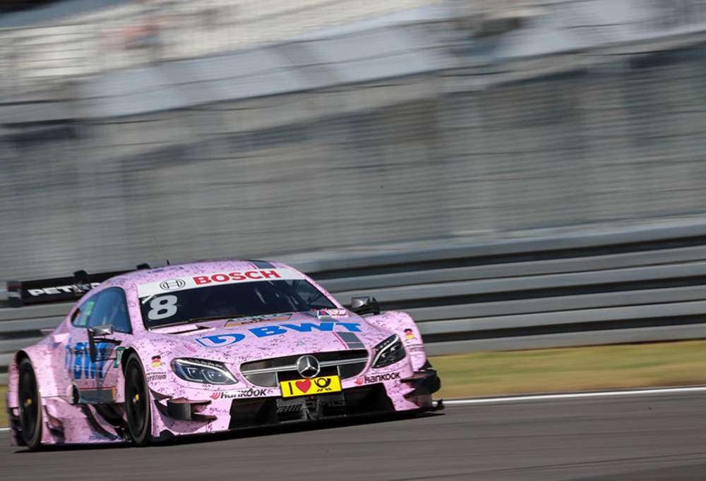 Кристиан Фиторис показал лучшее время в первой тренировке DTM на Нюрбургринге