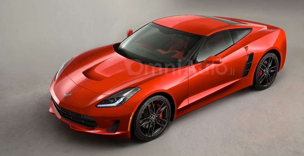 Опубликован рендер Chevrolet Corvette C8