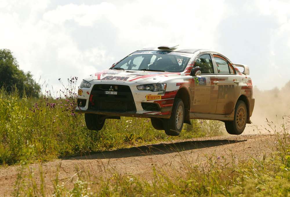 Алексей Лукьянюк выступит в Латвии на Mitsubishi Lancer Evolution