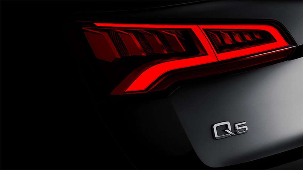 Audi опубликовала первый тизер кроссовера Q5