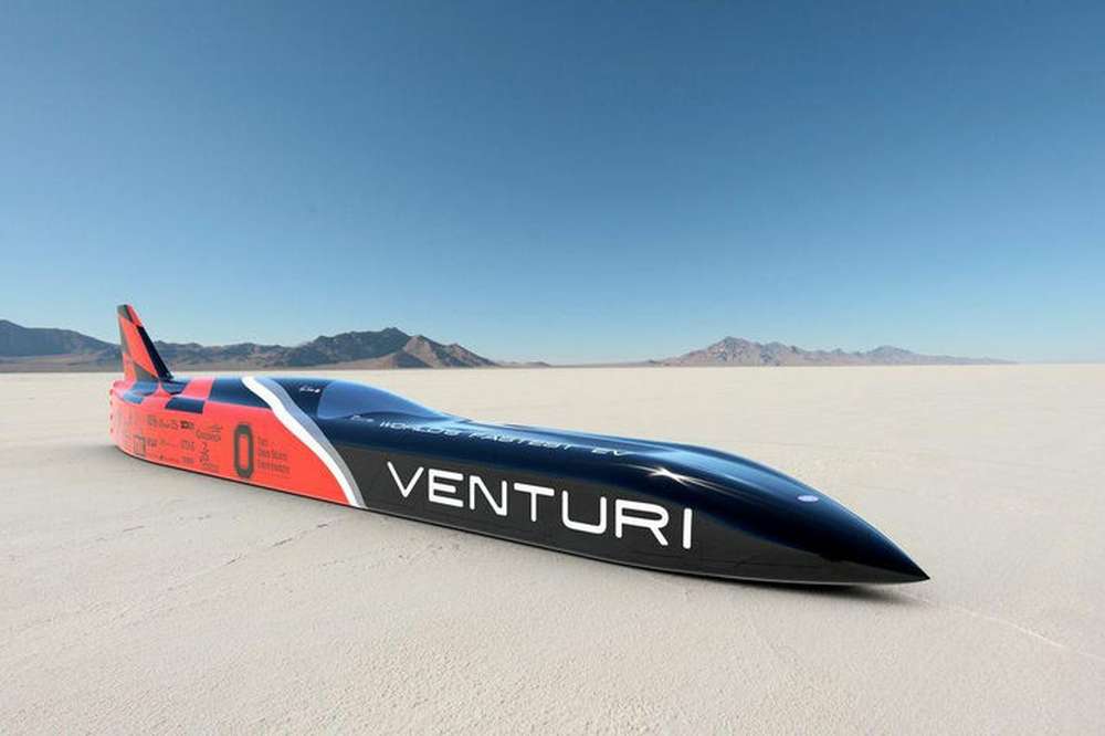 Venturi установила новый рекорд скорости электромобиля