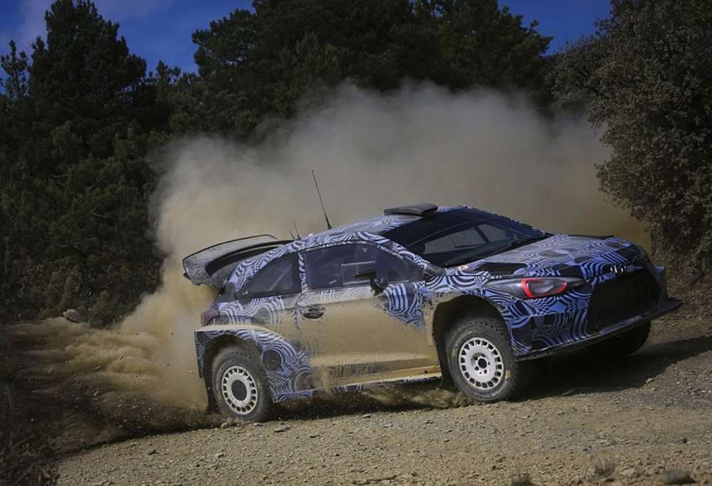 Hyundai i20 WRC Jump