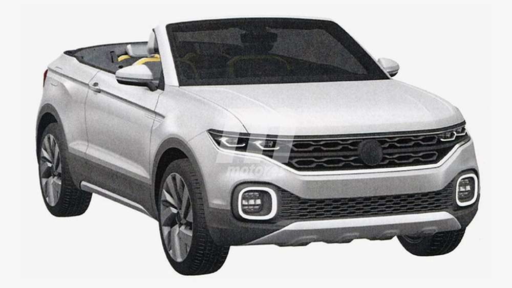 Volkswagen запатентовал дизайн вседорожного кабриолета