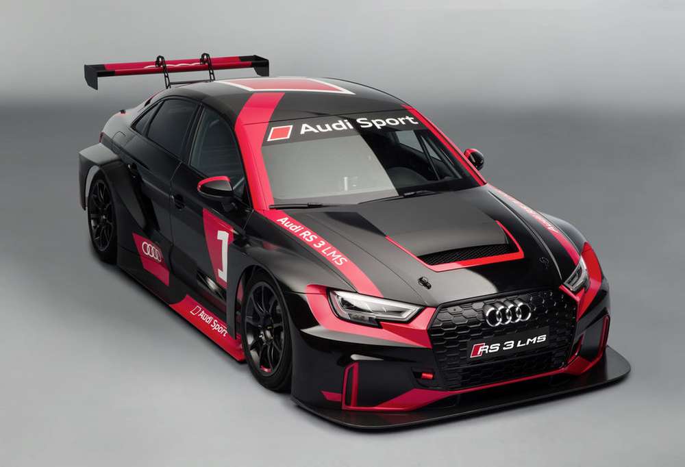 Audi представила машину RS 3 LMS TCR в Париже