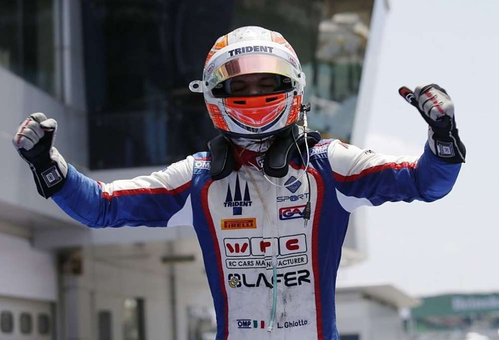 Лука Гьотто одержал первую победу в гонке GP2