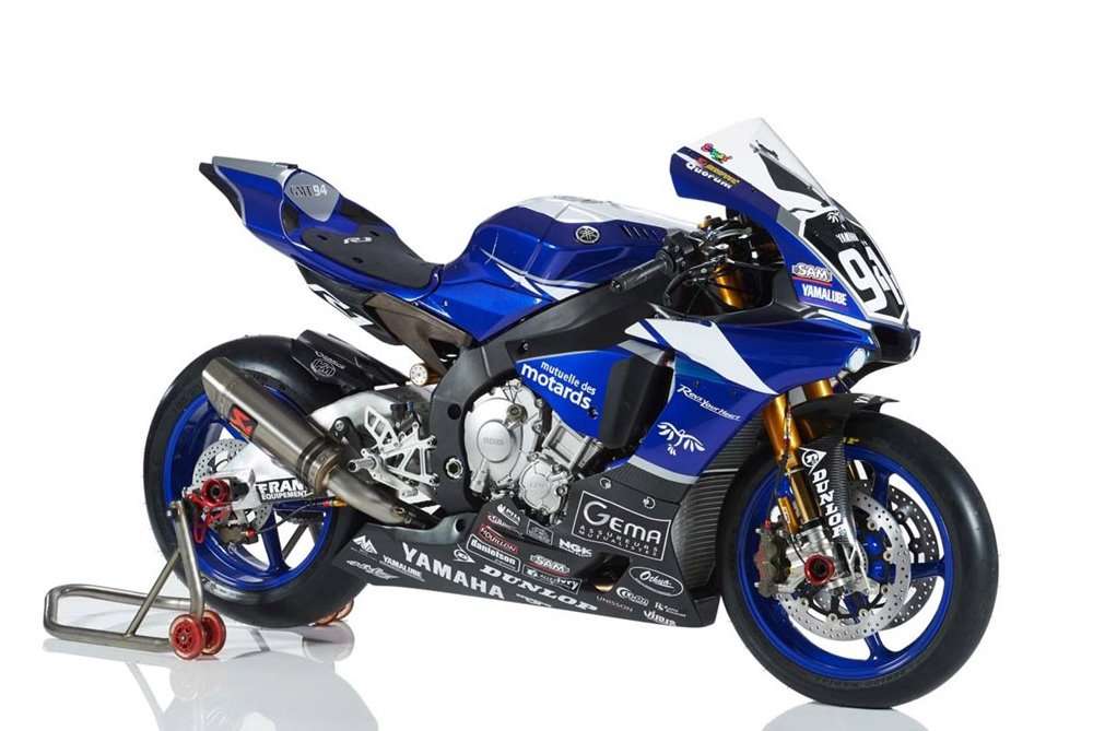 Новая гоночная модель от команды Yamaha