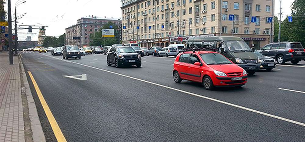 В центре Москвы появятся новые выделенные полосы