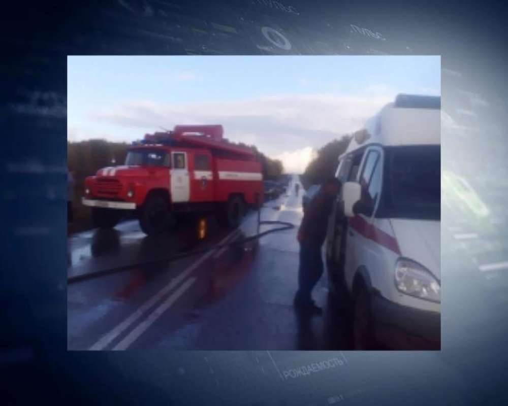 В Башкирии в лобовом столкновении двух автомобилей погибли пять человек