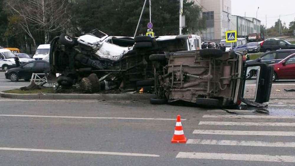 В Ставрополе полицейская погоня закончилась смертельным ДТП и гибелью нарушителя
