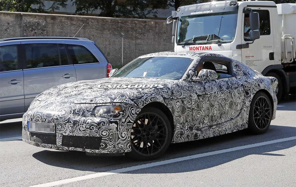 Новая Toyota Supra получит гибридную силовую установку