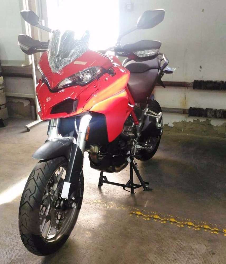 Шпионские фото Ducati Multistrada 939 2017