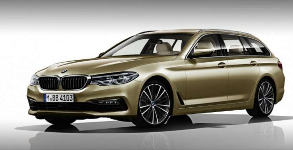Опубликован рендер BMW 5-Series Touring в кузове универсал