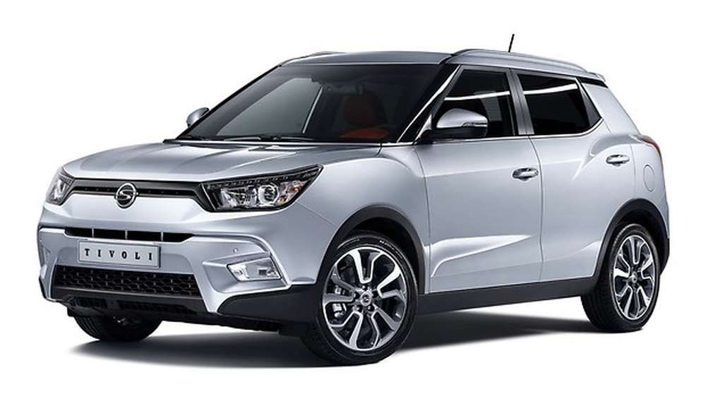 Компактный кроссовер SsangYong "засветился" на тестах