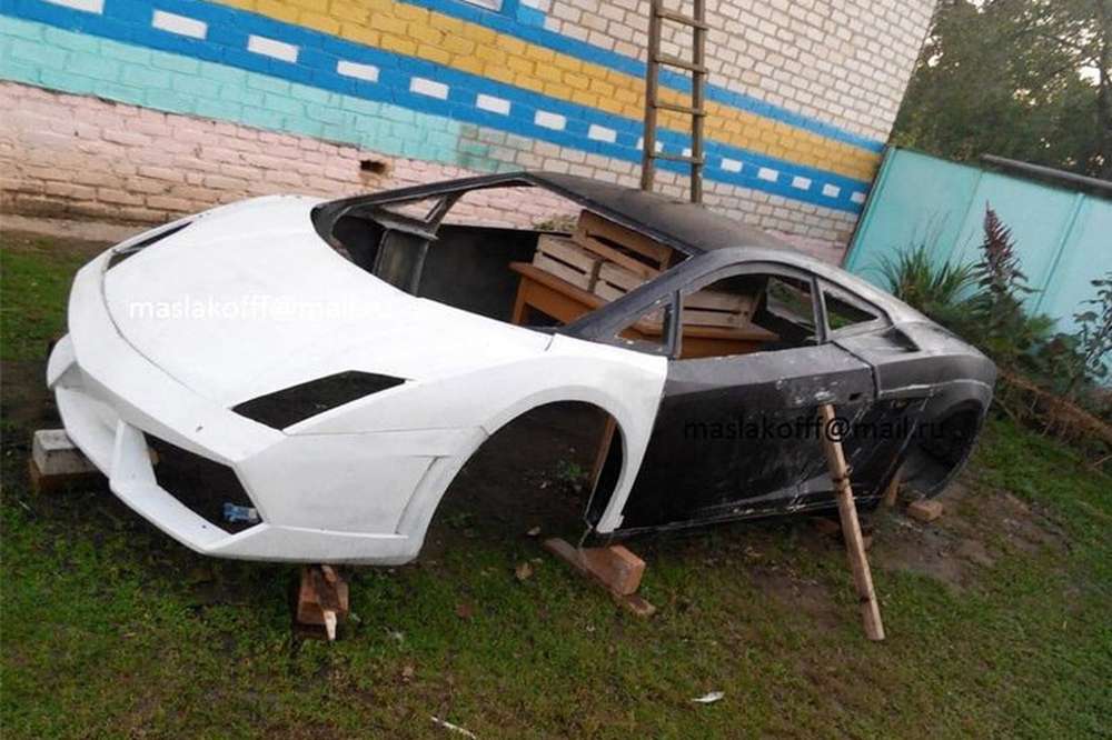 Белорусы в гараже создали копию Lamborghini Gallardo