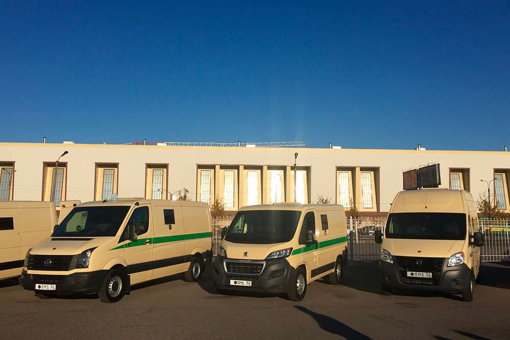 В Санкт-Петербурге показали новый автомобиль для инкассаторов