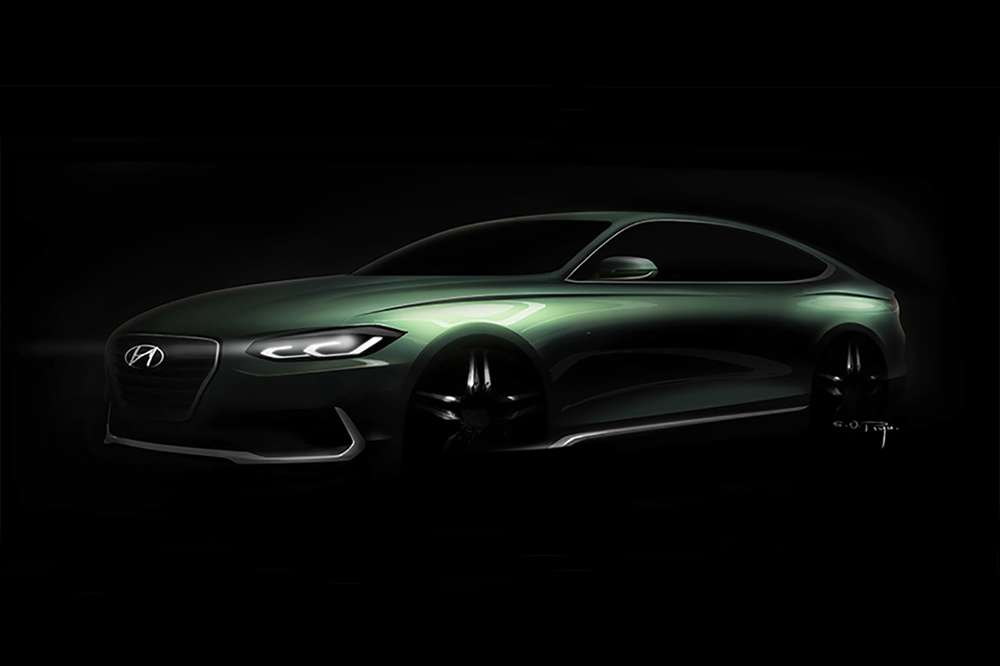 Hyundai рассекретил дизайн Grandeur нового поколения