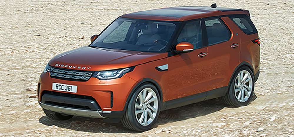 Land Rover анонсировал продажи нового Discovery в России