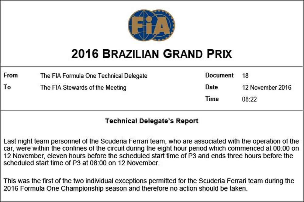 В Ferrari нарушили правило комендантского часа
