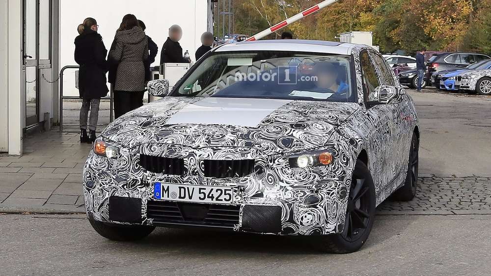 BMW вывел на тесты седан 3-Series нового поколения