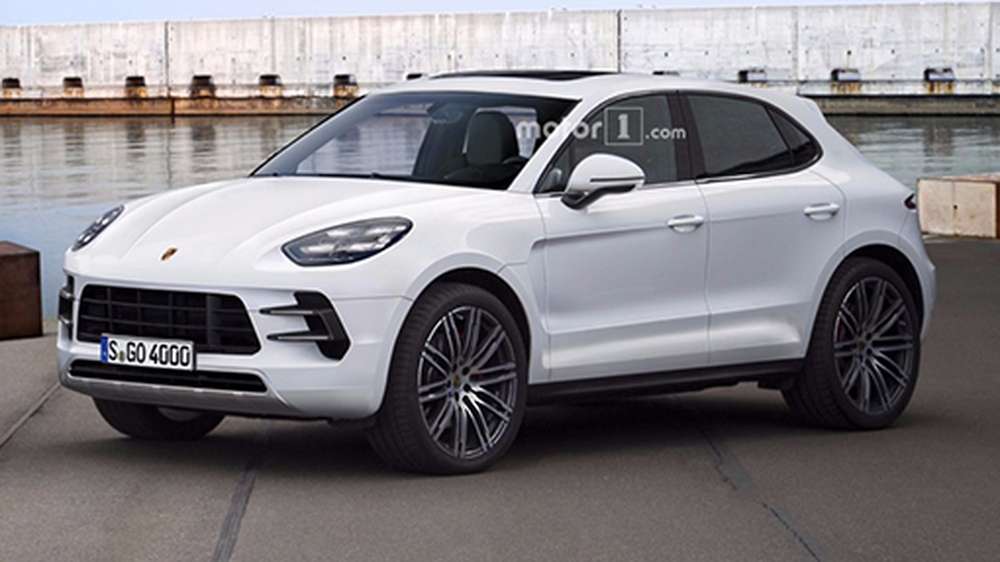 Новый кроссовер Porsche показался на рендерах