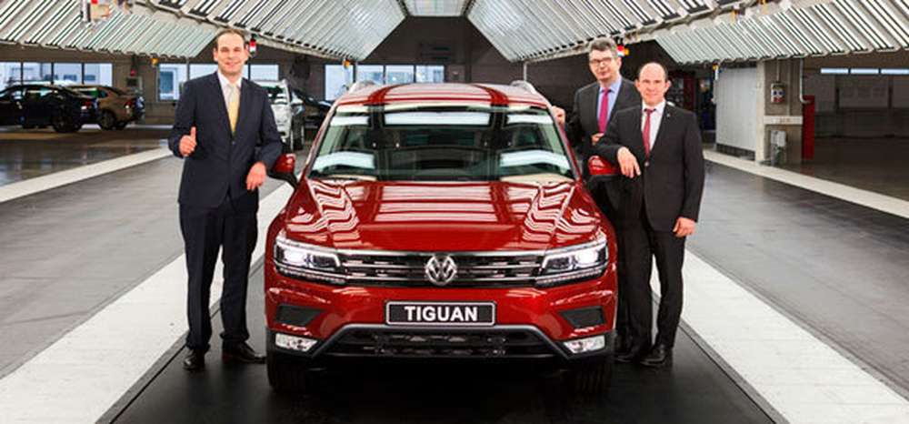 В России началось производство нового Volkswagen Tiguan