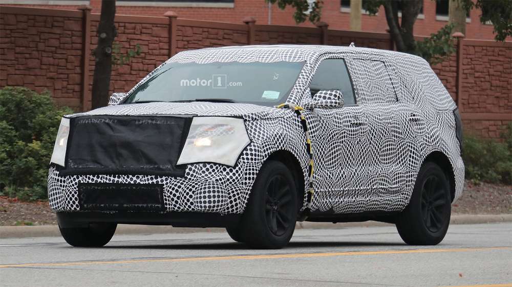 Ford Explorer следующего поколения впервые замечен на тестах