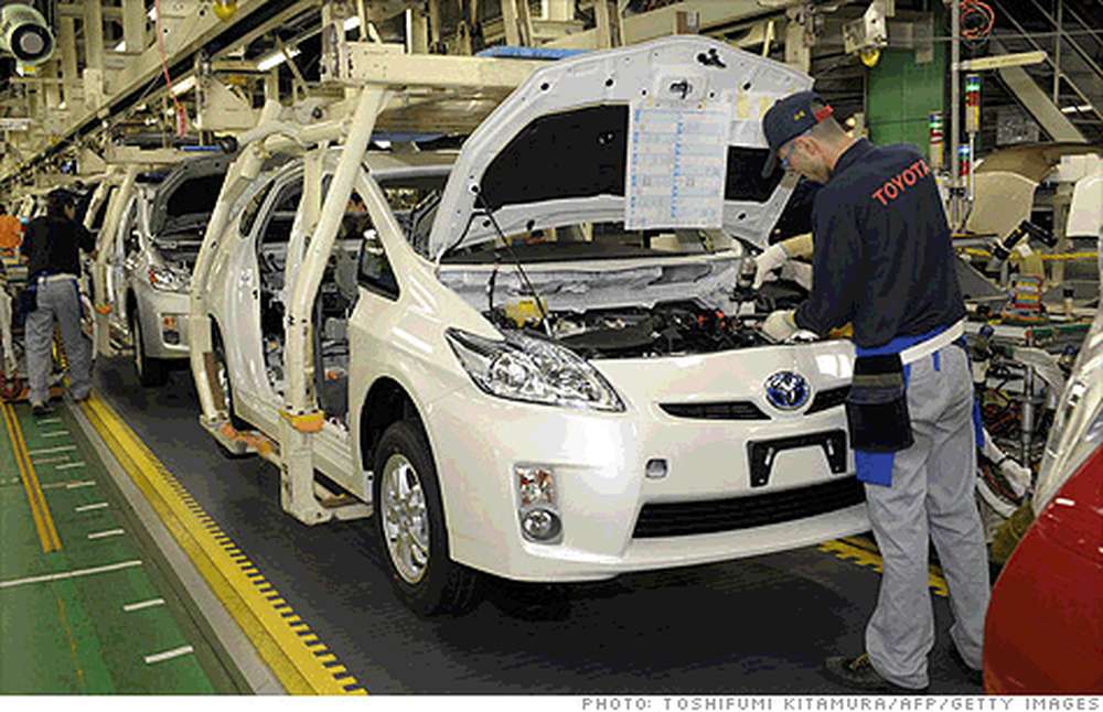 Землетрясение в Японии не повлияло на работу заводов Nissan и Toyota