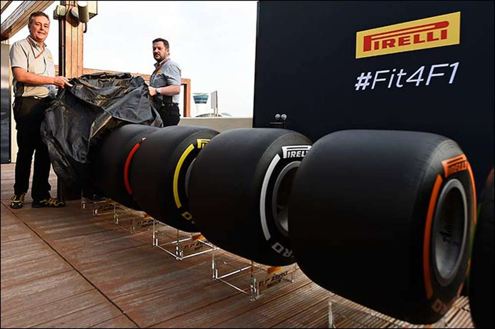 В Pirelli представили шины для 2017 года