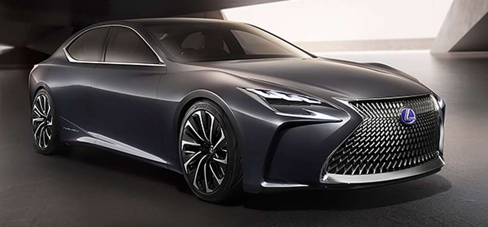 Lexus LS нового поколения получит водородный двигатель