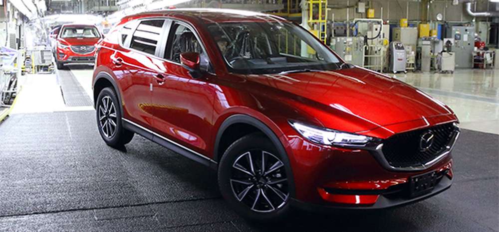 Mazda приступила к производству кроссовера CX-5 нового поколения