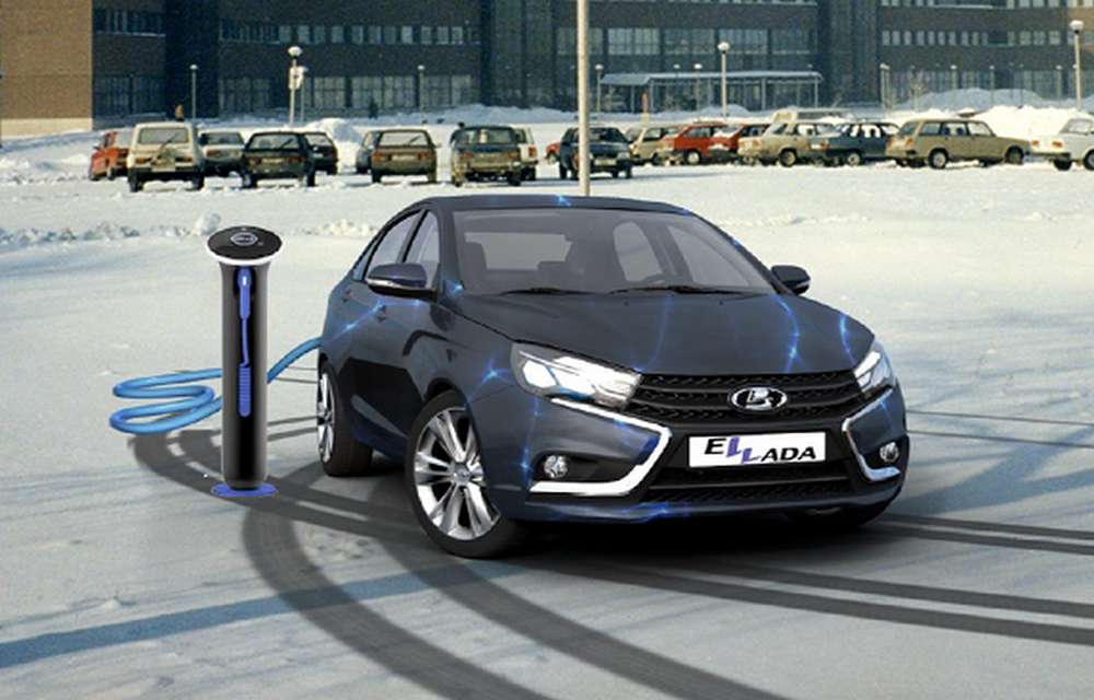 Lada Vesta получит электрическую версию