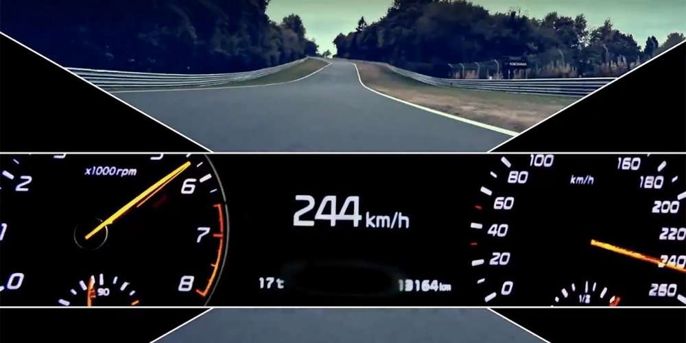 Очень быстрая Kia: опубликовано первое видео
