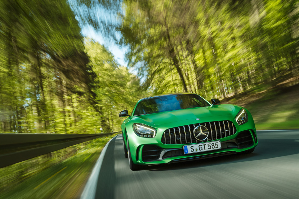 Трековое купе AMG GT стало быстрейшим «Мерседесом» на Нюрбургринге