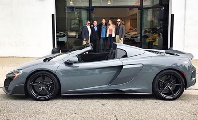 Дженсон Баттон получил новый McLaren 675LT