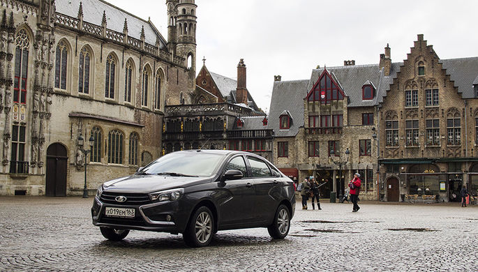 «АвтоВАЗ» начнет экспорт Lada Vesta в Германию в 2017 году