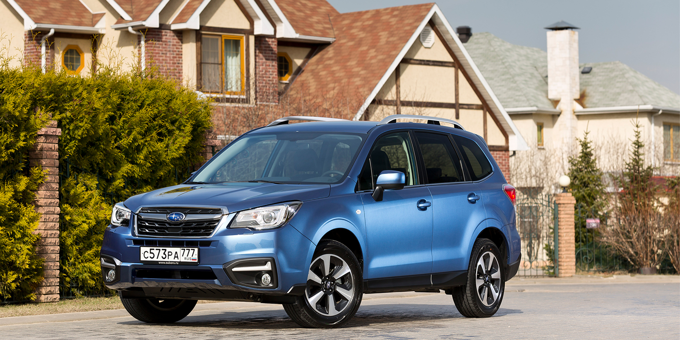Subaru назвала российские цены на новые версии Forester и Outback