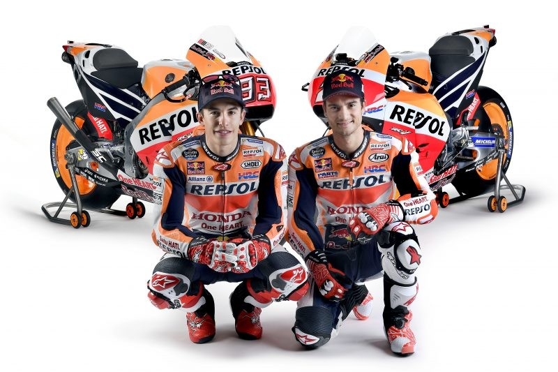 Команда Honda Repsol представила прототип Honda RC213V 2017