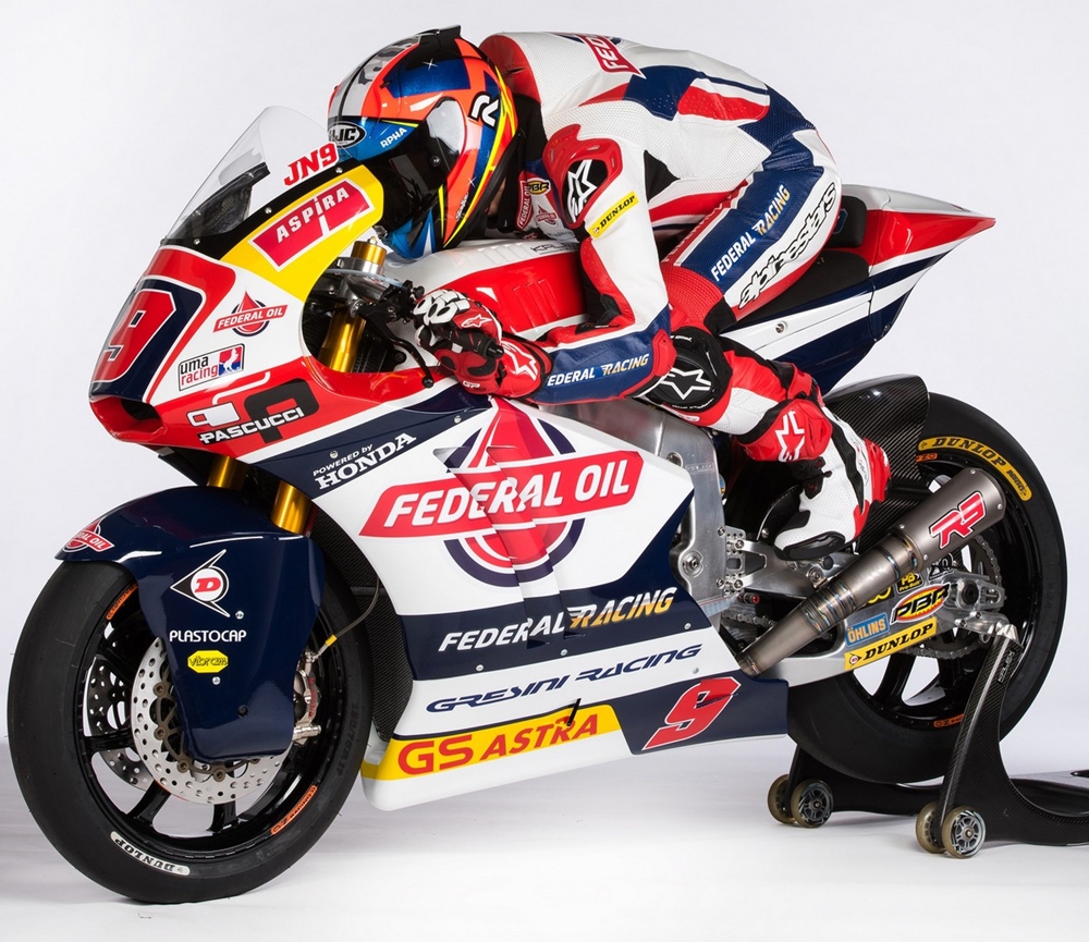 Презентация команды Federal Oil Gresini Moto2