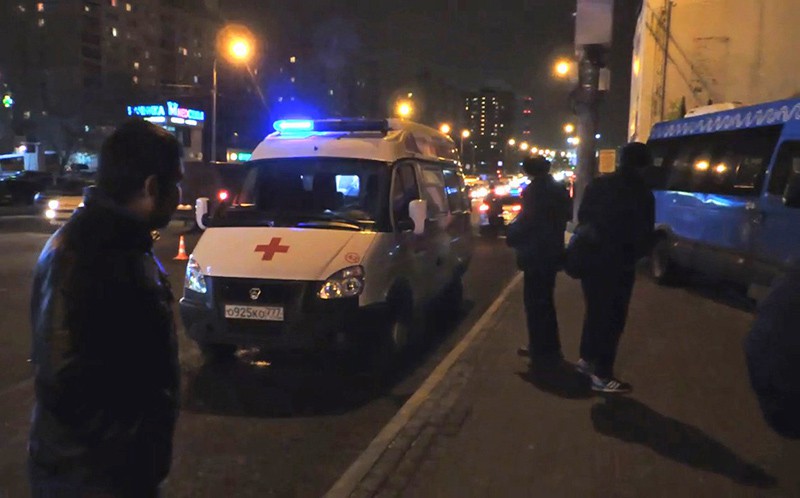 В Москве два человека пострадали в ДТП с участием автобуса
