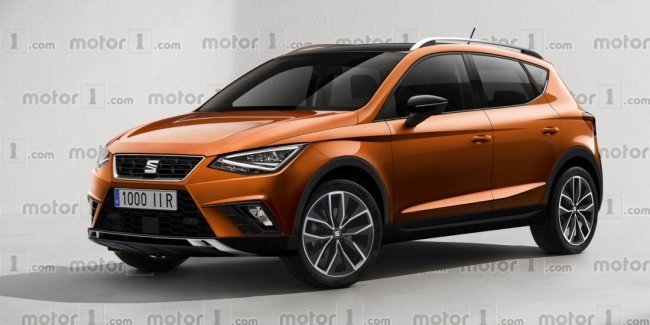 Опубликован рендер SEAT Arona