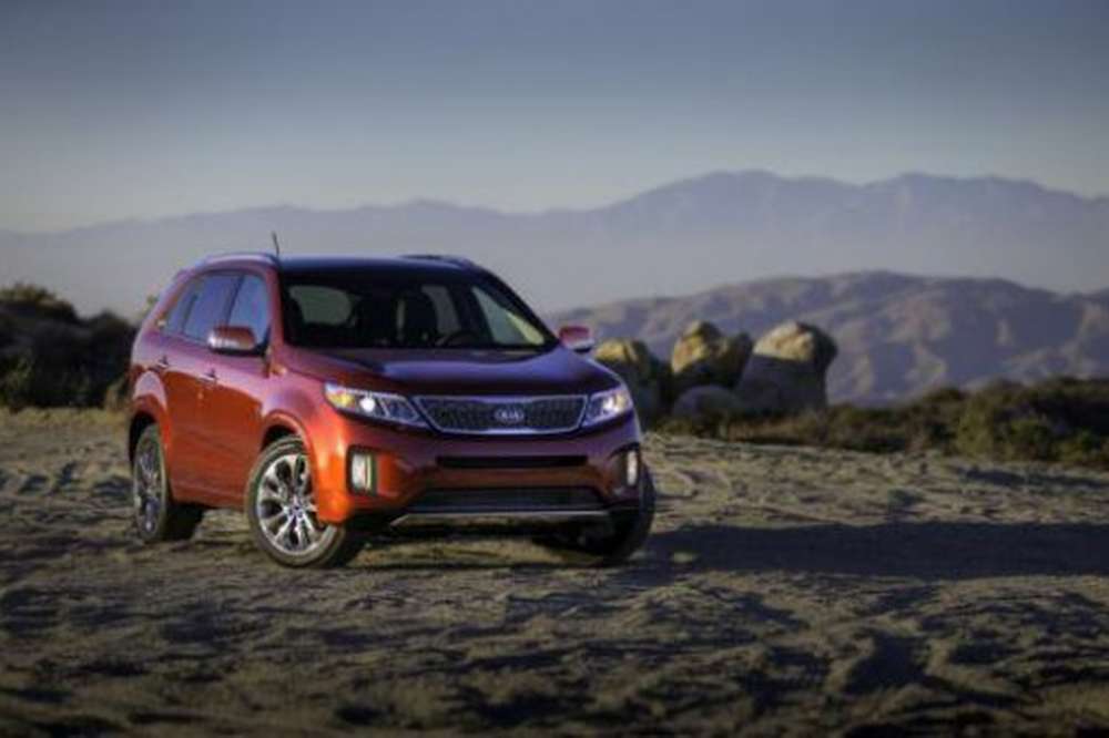 Kia Sorento третьего поколения прощается с зимой в Скандинавии