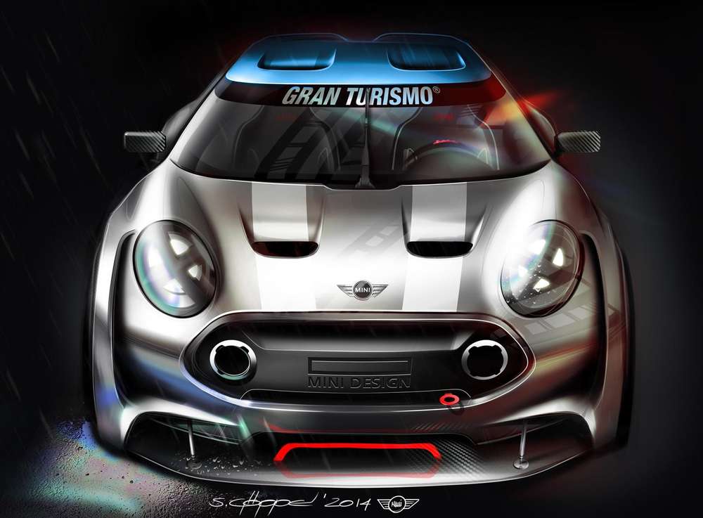 Компания Mini подготовила агрессивный Clubman для видеоигры Gran Turismo 6