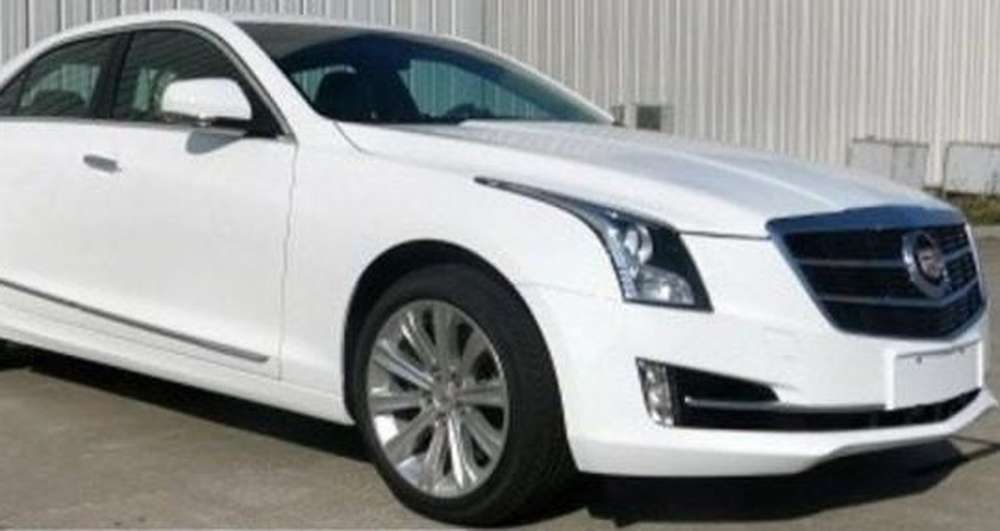 Шпионские фотографии Cadillac ATS-L
