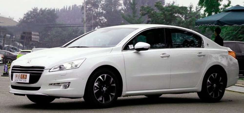 В Китае сфотографировали новый Peugeot 508