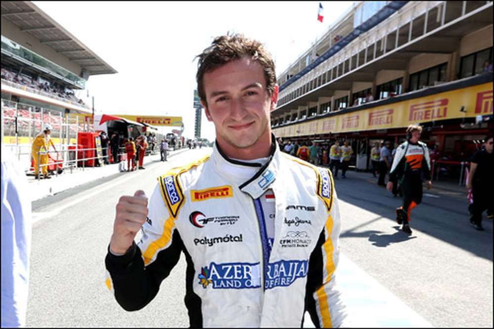 GP2: Стефан Ришельми завоевал поул в Барселоне