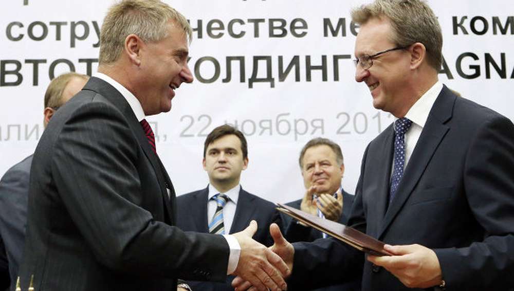 Канада требует от Magna разорвать контракт с «Автотором»